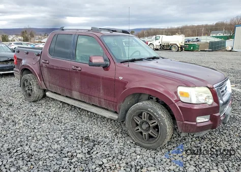 2007 Ford Explorer Sport Trac Limited z USA, uszkodzony, nr VIN 1FMEU53887UA12081